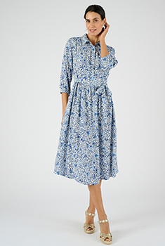 Robe fibres pure viscose Lenzing™ EcoVero™