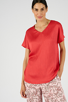 Blouse plissé permanent