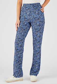 Pantalon maille crêpe