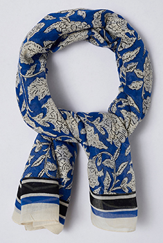Carré imprimé floral