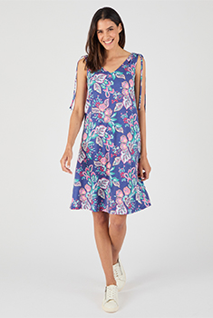 Robe évasée Climatyl en maille
