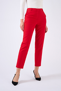 Pantalon 7/8ème satin de coton