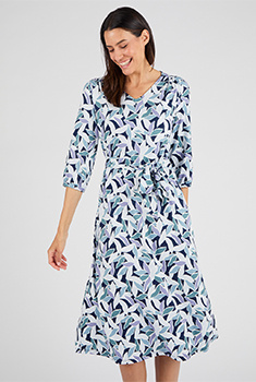Robe en maille chaude