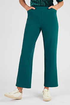 Pantalon 7/8ème maille crêpe