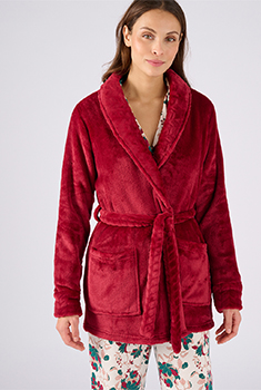 Robe de chambre Thermolactyl en maille moelleuse