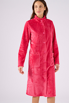 Robe de chambre Thermolactyl en maille fantaisie