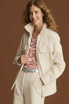 Veste zippée