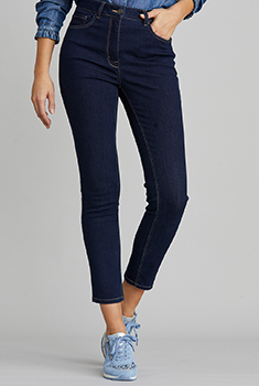 Jean slim 7/8ème 5 poches Perfect Fit by Damart