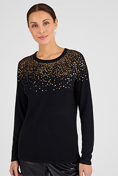Pull à sequins
