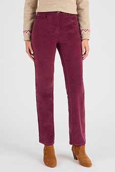 Pantalon velours milleraies Perfect Fit by Damart