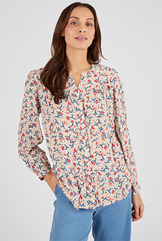 Chemisier imprimé pure viscose