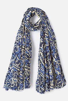 Foulard imprimé graphique
