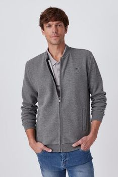 Gilet molleton zippé