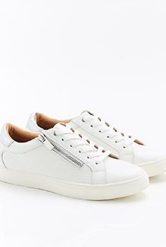 Tennis à lacets et zip côté Amortyl®