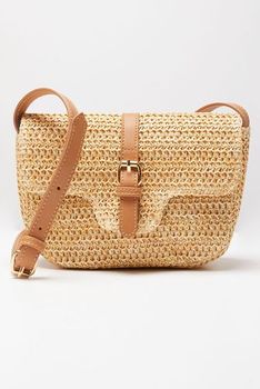 Sac pochette tressé