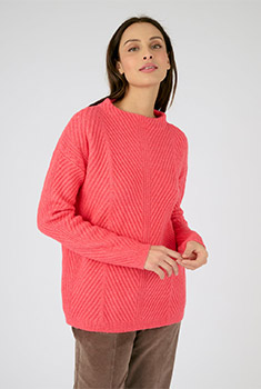 Pull maille Thermolactyl et laine mélangées recyclée*
