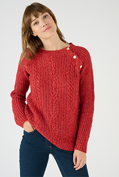 Pull Maille Irlandaise Thermolactyl