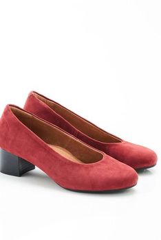 Escarpins nubuck cuir vachette