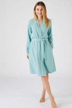 Robe de chambre maille gaufrée