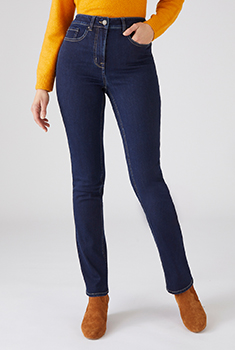 Jean coupe droite, Perfect Fit by Damart