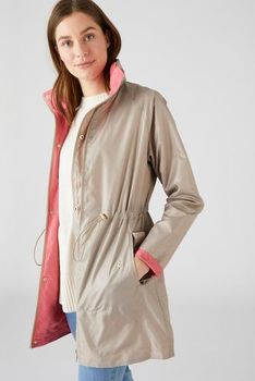 Parka réversible légère et déperlante
