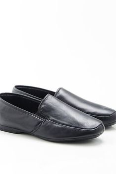 Pantoufles cuir homme