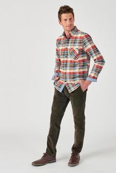 Chemise grands carreaux pur coton