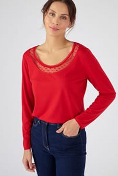 T-shirt maille jersey Thermol' Love recyclée Thermolactyl®