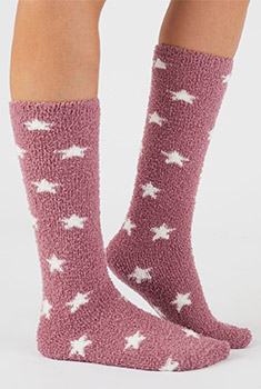 1 paire de chaussettes maille peluche Thermolactyl