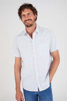 Chemisette à petits carreaux