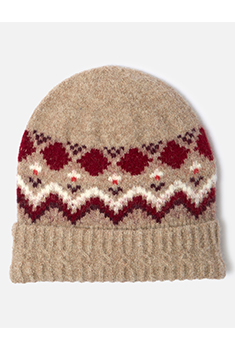 Bonnet Thermolactyl maille chinée et jacquard