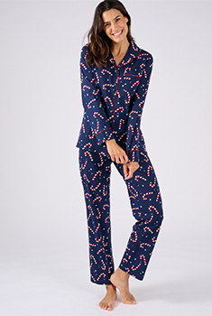 Pyjama de Noël en maille jersey pur coton