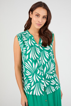 Top sans manches en tissu reliefé Climatyl