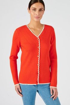 Gilet maille fantaisie
