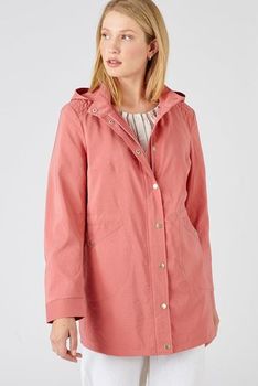 Parka légère déperlante surpiqûres fantaisie