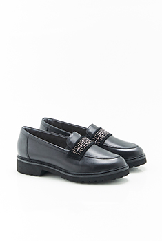 Mocassins détails chaînette Amortyl
