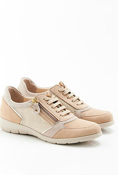 Baskets flexibles zippées cuir mouton Climatyl®