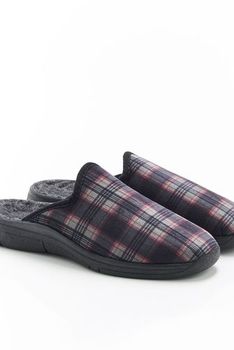 Mules textile carreaux Thermolactyl®