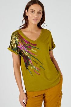 T-shirt viscose stretch Lenzing(TM) EcoVero(TM)