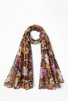 Foulard fleuri