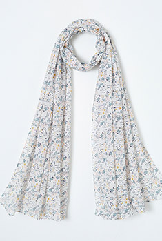 Foulard fleuri