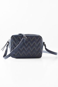 Sac besace cuir vachette matelassé