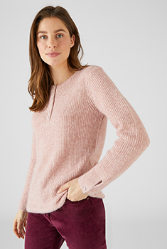Pull Maille douce mélange alpaga