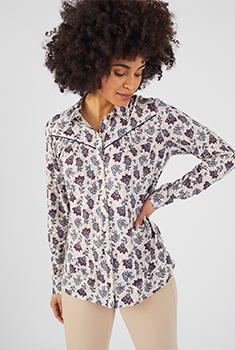 Chemisier maille chaude stretch recyclée*