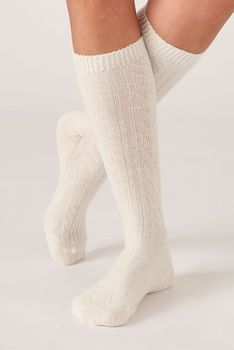Lot de 2 paires de chaussettes jeu de torsades Thermolactyl