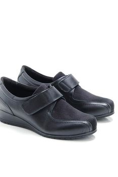 Derbies cuir vachette à scratch