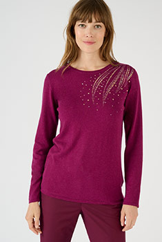 Pull à sequins