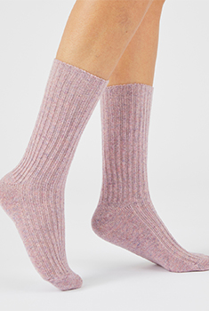 Chaussettes laine et cachemire mélangés Thermolactyl recyclée*