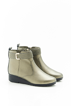 Boots compensés à boucle Amortyl