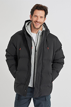 Doudoune à capuche Thermolactyl homme